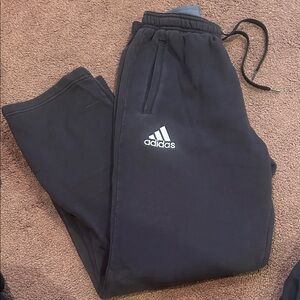 Adidas Black sweatpants with Logo